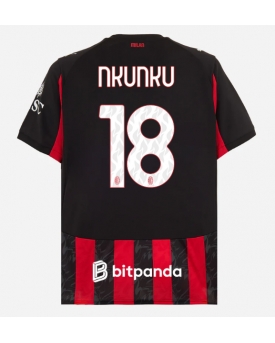 AC Milan Christopher Nkunku #18 Maglia Gara Casa Repliche 2025-26 Maniche Corte